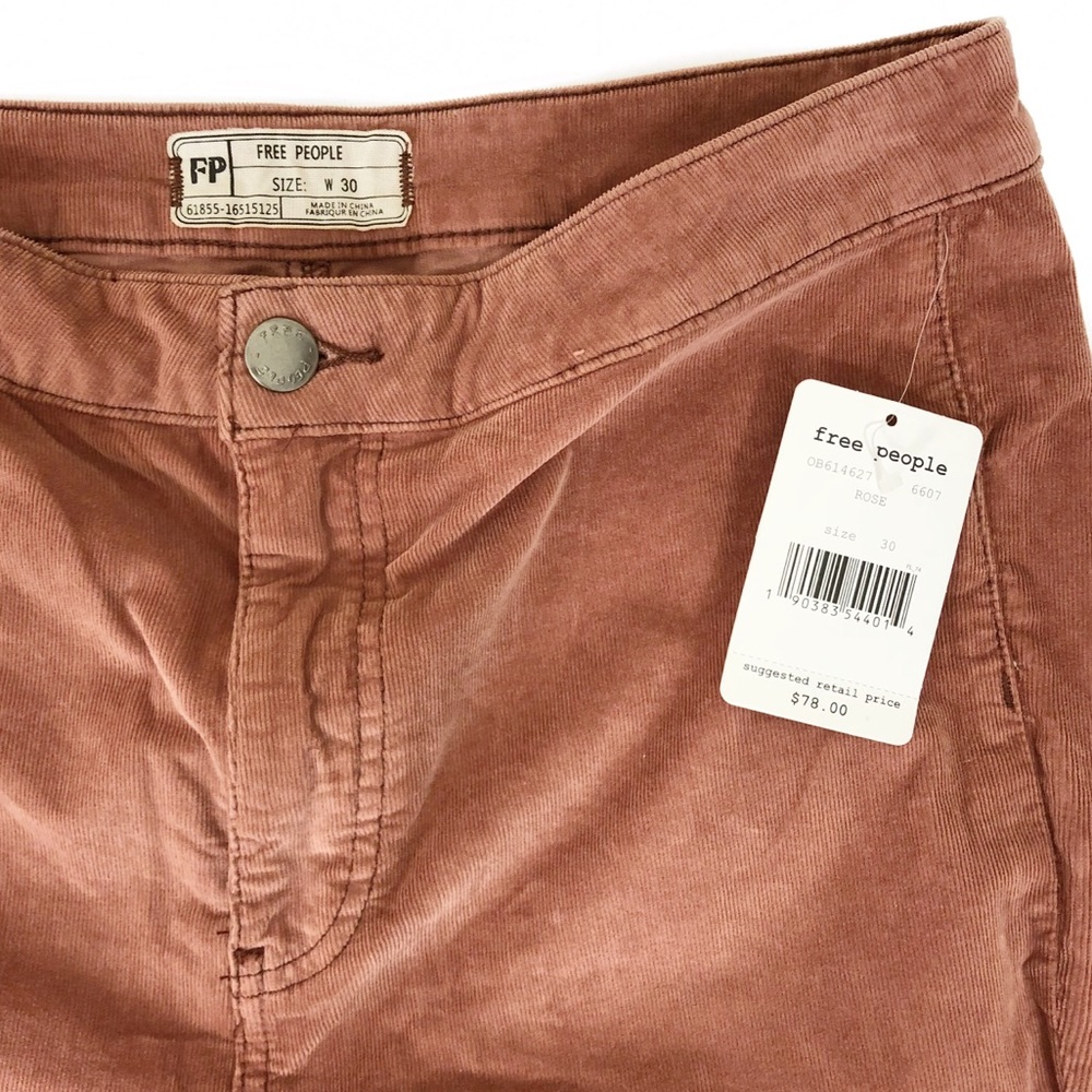 NWT Free People Just Float On Cord Flare Pants 30 - Picture 7 of 8